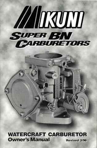 Owners Manual For Super Bn Car Buretors