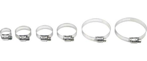 Stainless Steel Hose Clamps 26-51mm 10-pk
