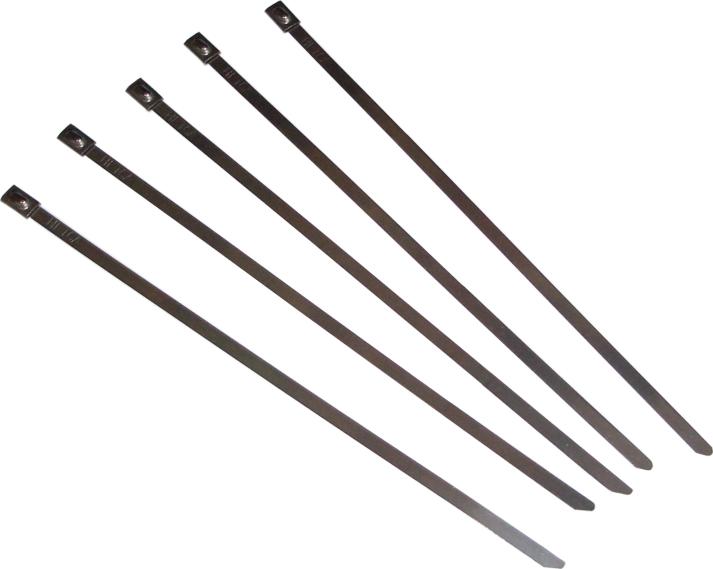 Stainless Steel Cable Ties 8" 5-pk