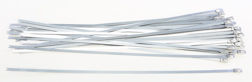 Stainless Steel Cable Ties 14" 50-pk