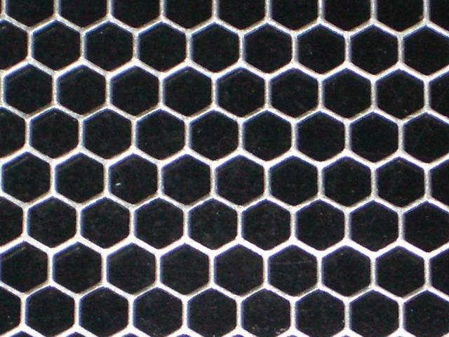 Aluminum Mesh Sheet 18" X 18" Honeycomb