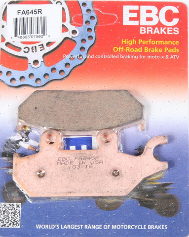 High Performance Brake Pad Front-rear Right