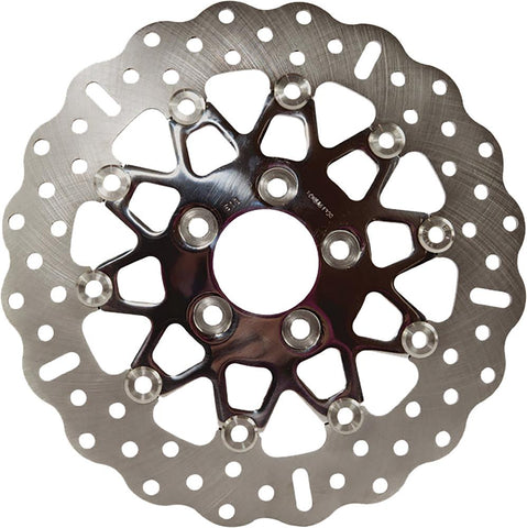 Front 10 Spoke Wave Rotor
