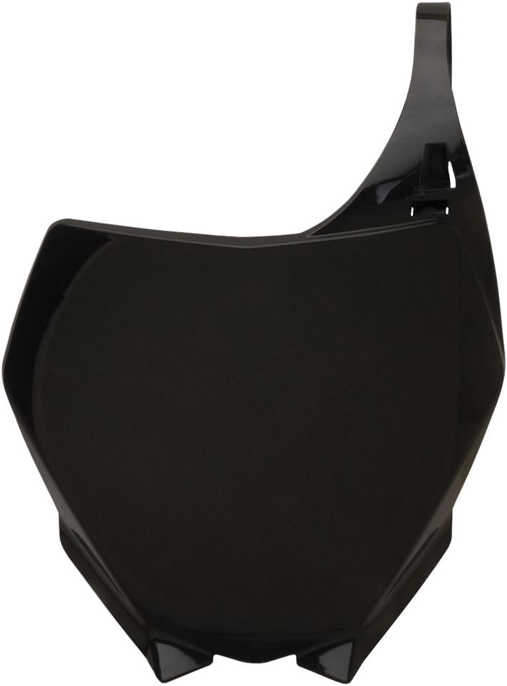 Front # Plate (Black)