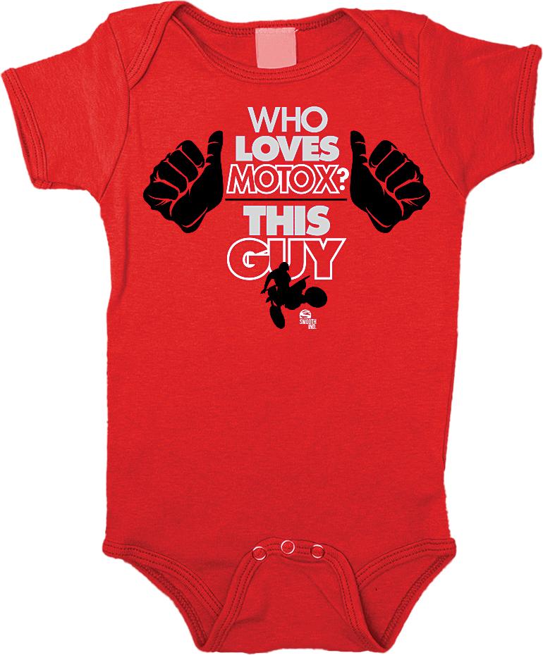 This Guy Romper Red 12-18m