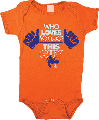 This Guy Romper Orange 12-18m