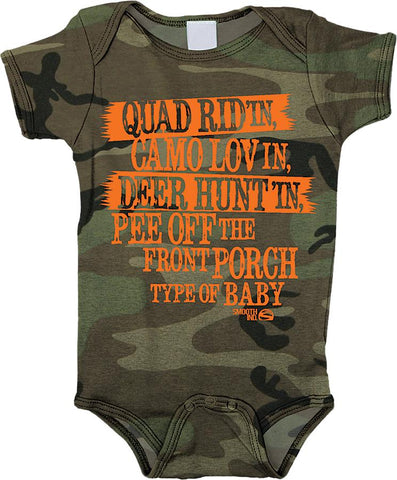 Quad Rid'in Romper 3-6m