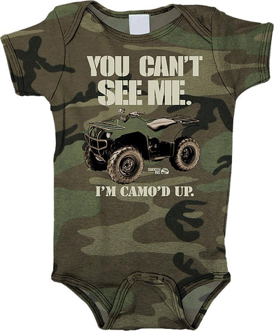 Can't See Me Romper 6-12m
