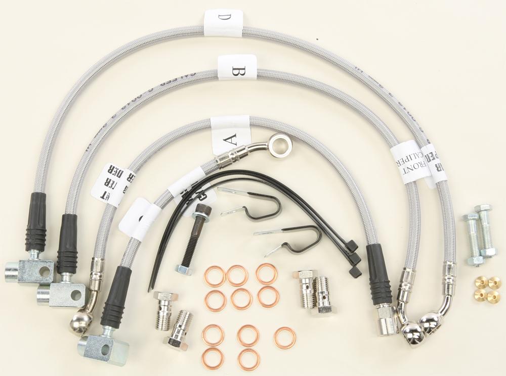 Stainless Steel Cable Kit Front-rear