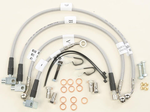 Stainless Steel Cable Kit Front-rear
