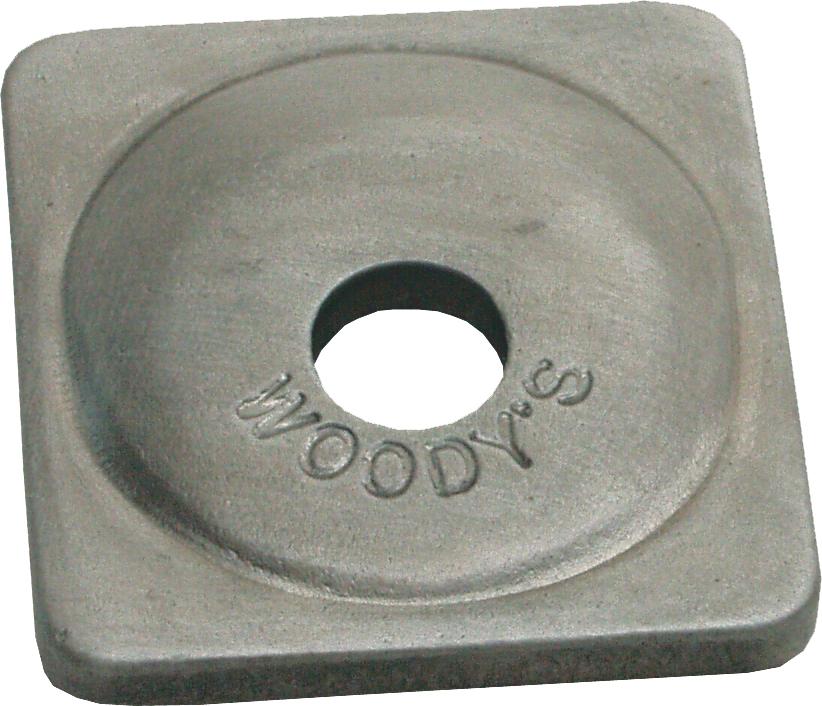Digger Support Plates Square A Lum. 5-16" 144-pk