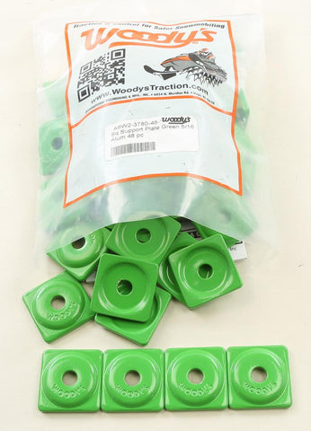 Square Digger Support Plate (green)