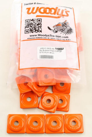 Square Digger Support Plate (orange)