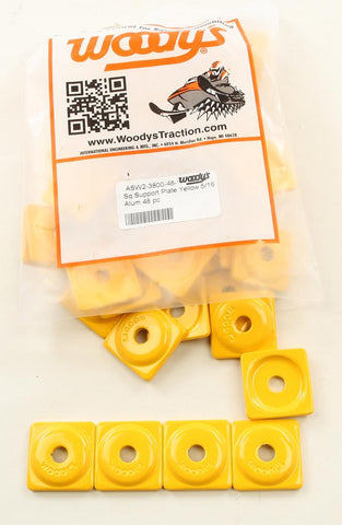 Square Digger Support Plate (yellow)