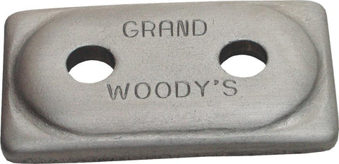 Double Grand Digger Support Plate 12-pk Aluminum