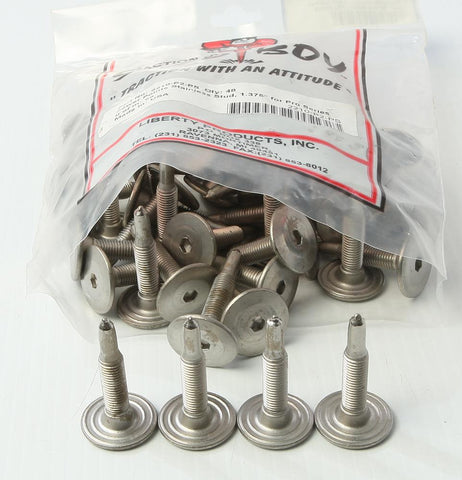 Power Point Studs 48-pk 1.375" Stainless Steel W-o Nut