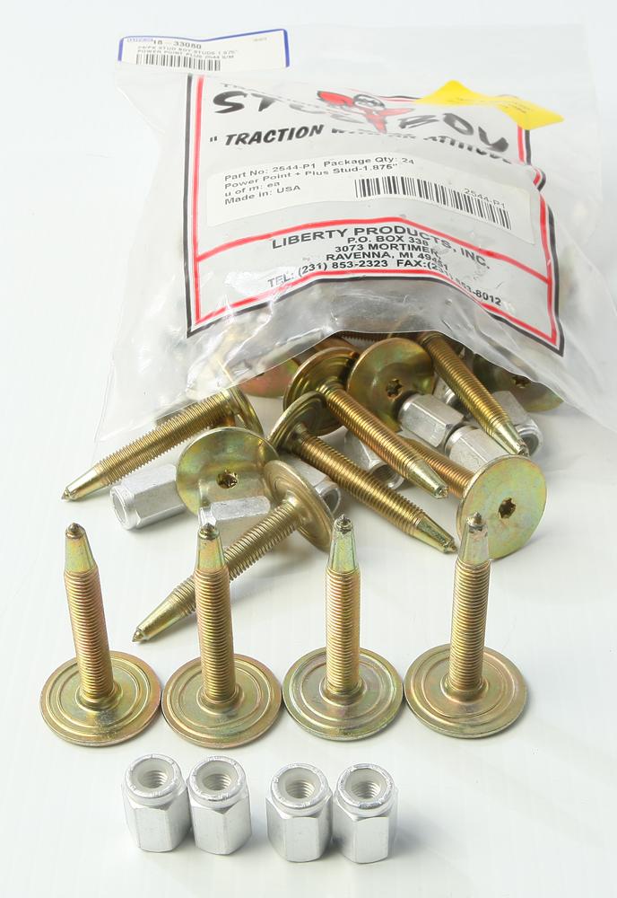 Power Pnt Plus Carbide Studs 1.875" 24-pk