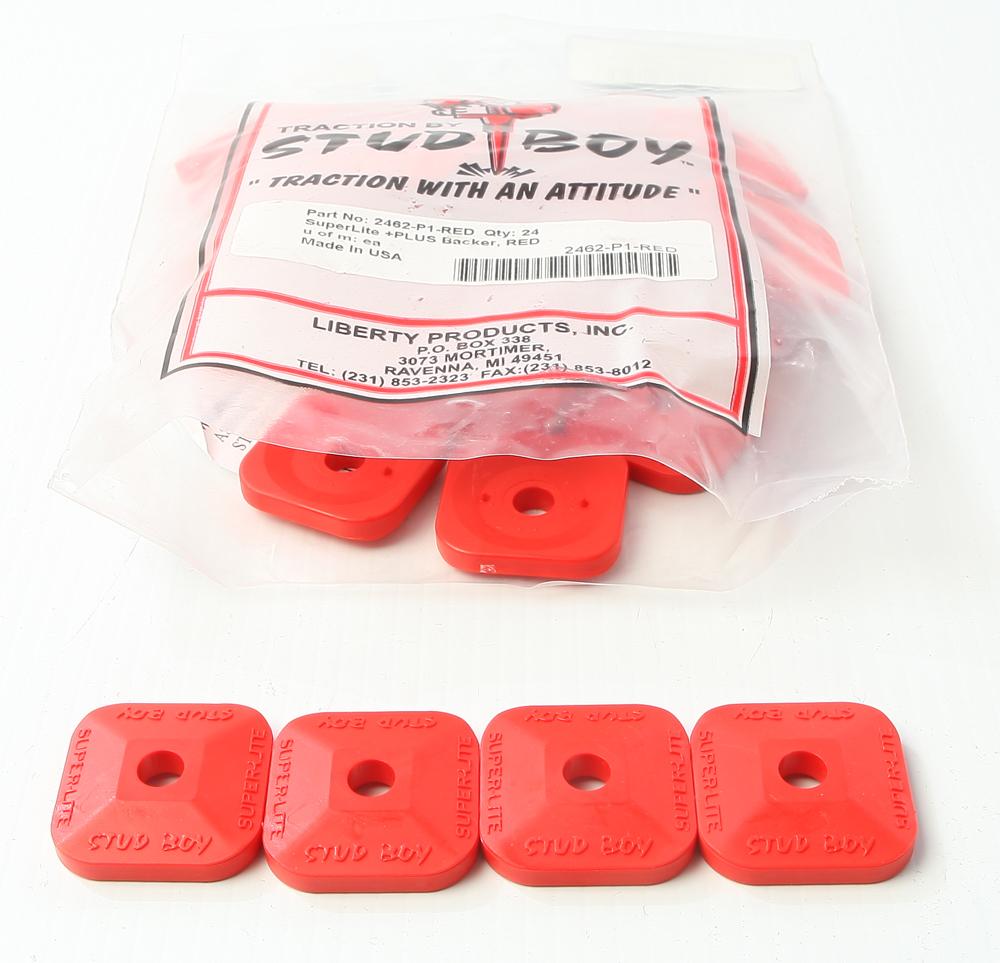Super-lite Plus Backers Red 24-pk