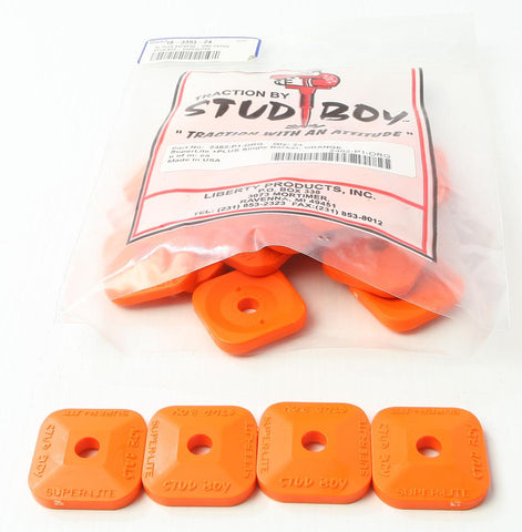 Super-lite Plus Backers Orange 24-pk