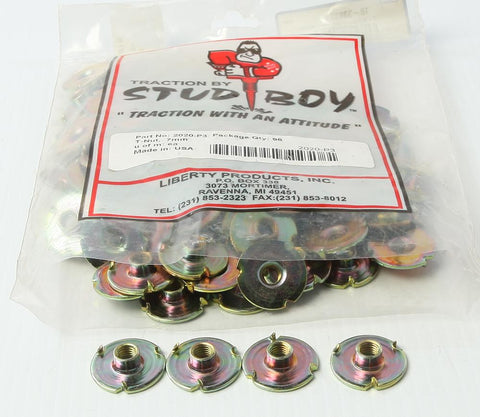T-nuts- 1" X 7mm- 96-pkg