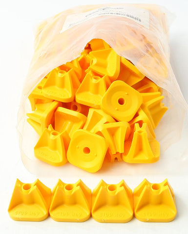 Super-lite Pro Series Single Backers Yellow 0.75" 84-pk
