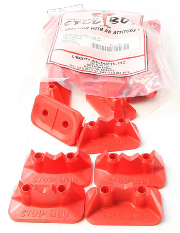 Super-lite Pro Series Double Backers .75" 24-pk Red