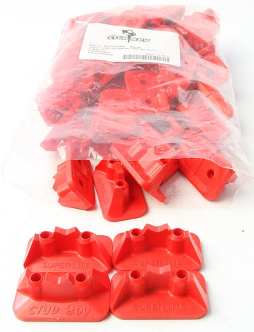 Super-lite Pro Series Double Backers .75" 48-pk Red