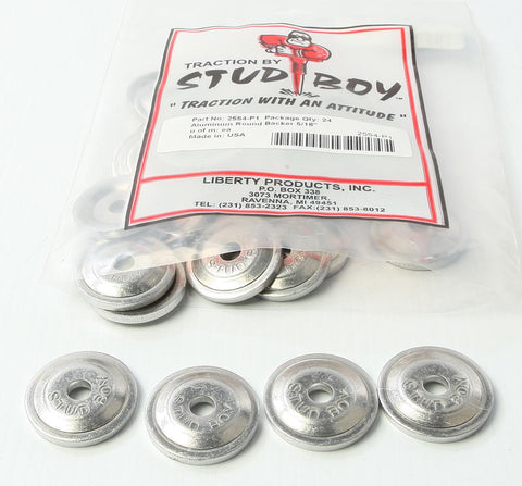 Power Plate Round Backers 24-pk