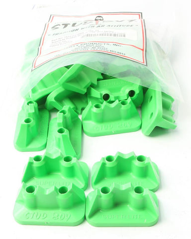 Super-lite Pro Series Double Backers .75" 24-pk Green