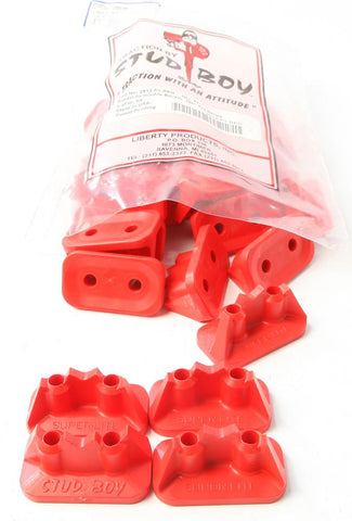 Super-lite Pro Series Double Backers .75" 24-pk Red