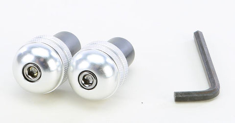 Aluminum Bar Ends (silver)