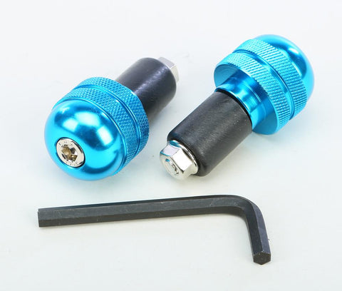 Aluminum Bar Ends (blue)