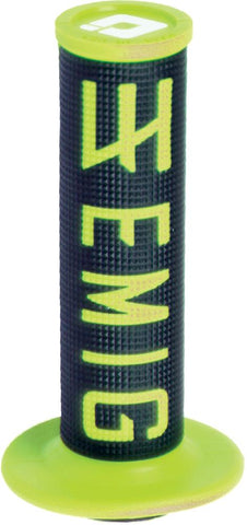 Emig V2 Half Waffle Black-fluro Yellow 4-stroke