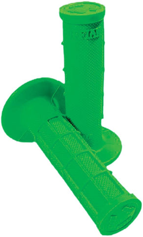 Ruffian Half Waffle Grips (green)