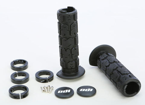 Atv Rogue Lockon Grip 130mm Black-black