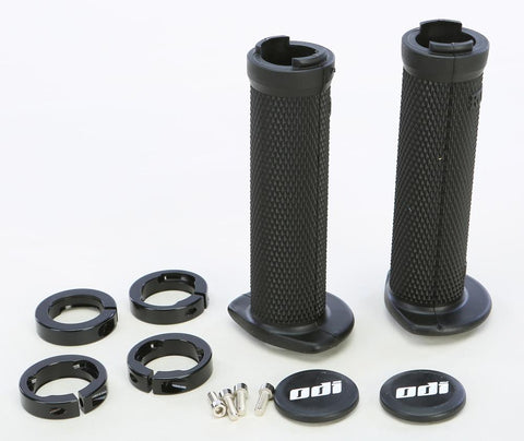 Atv Ruffian Lockon Grip 130mm Black-black