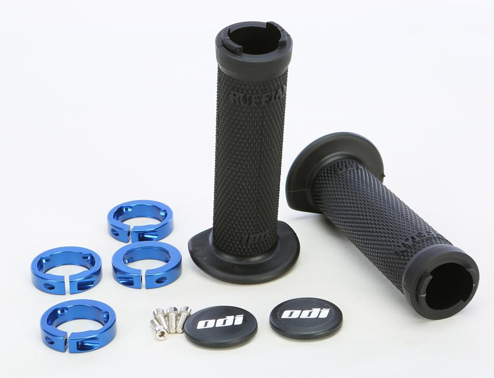 Atv Ruffian Lockon Grip 130mm Black-blue