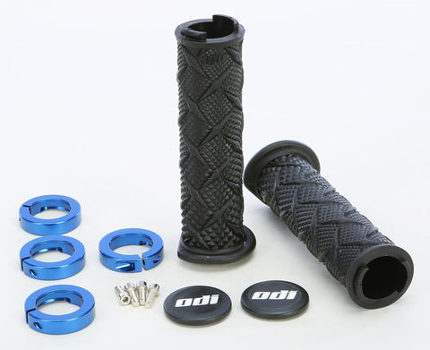 Atv X-treme Lockon Grip Black-blue