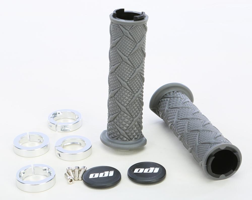 Atv X-treme Lockon Grip Silver