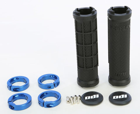 Atv Ruffian Half Waffle Grip Black-blue