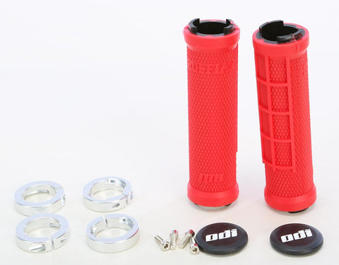 Ruffian Half Waffle Clamp Red-silver