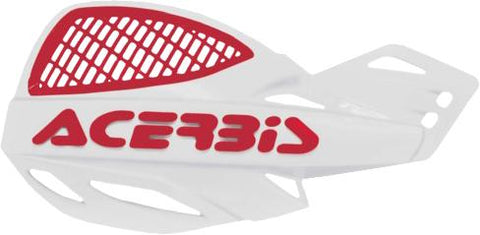 Uniko Vented Handguards (white-red)