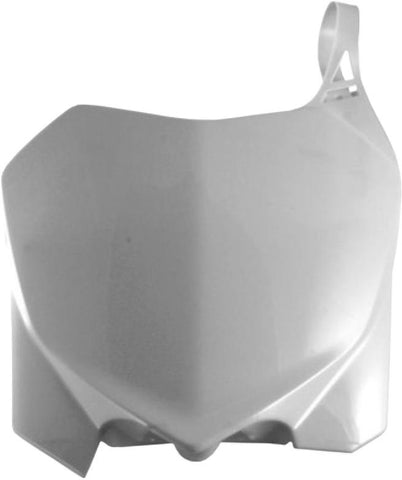 Front # Plate (white)