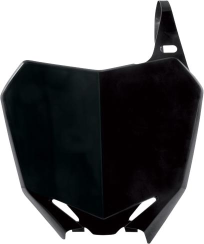 Front # Plate (Black)