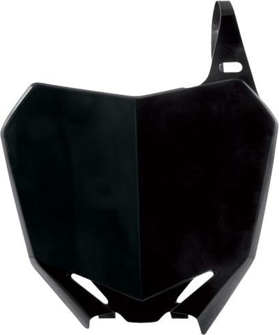 Front # Plate (Black)