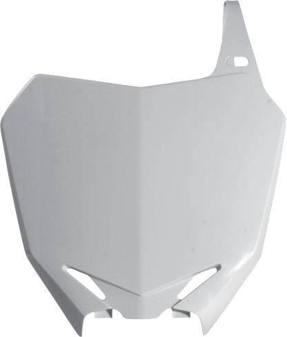 Front # Plate (white)