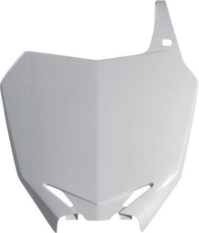 Front # Plate (white)