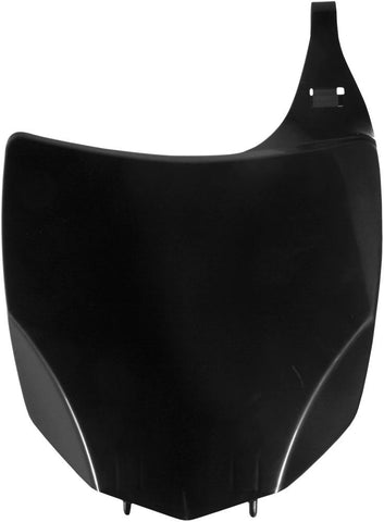 Front # Plate (Black)