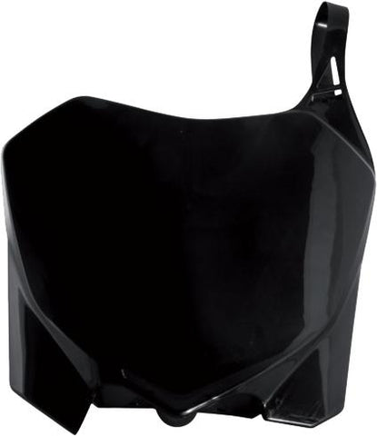 Front # Plate (Black)