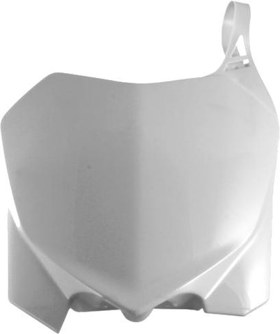 Front # Plate (white)